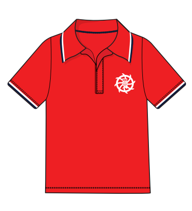 EYFS RED POLO (SIZE 2-6)