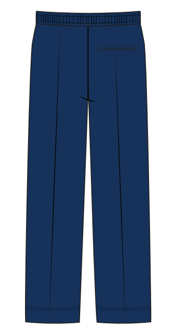EYFS NAVY BLUE PANTS (SIZE 2-6)