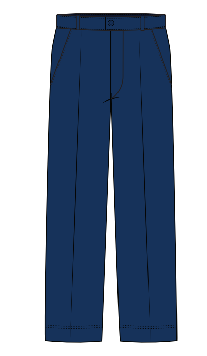 KS1/KS2 NAVY BLUE PANT (SIZE 6-14)