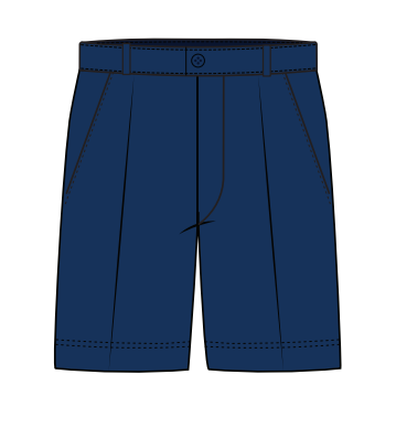 KS1/KS2 NAVY BLUE SHORTS (SIZE 6-14)