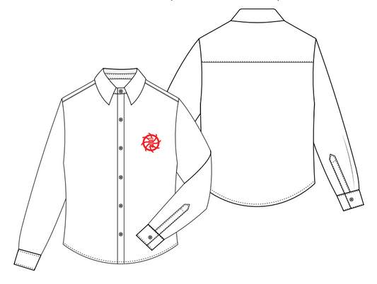 KS1/KS2 WHITE SHIRT(SIZE 6-14 GIRLS)