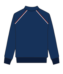 UPPER SCHOOL NAVY BLUE 1/4 ZIP JUMPER