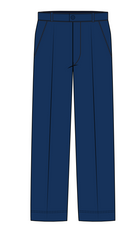 UPPER SCHOOL NAVY BLUE TROUSERS - BOYS