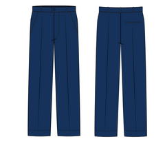 UPPER SCHOOL NAVY BLUE TROUSERS - BOYS