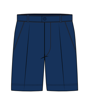 UPPER SCHOOL NAVY SHORTS (XXS-XL)
