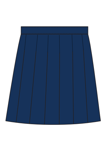 KS3/KS4 NAVY BLUE SKIRT (XS-XL)