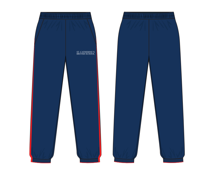 LOWER SCHOOL TRACKSUIT PANTS (SIZE 4-14)
