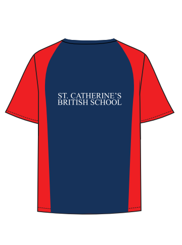KS3/KS4 NAVY & WHITE T-SHIRTS (SIZE XXL-XS)