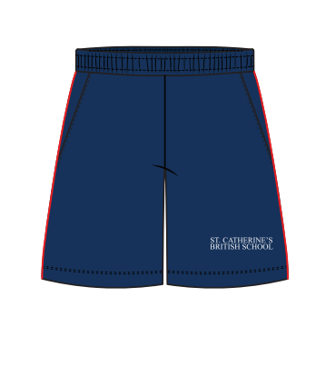 NAVY P-E SHORTS (SIZE XXS-XL)