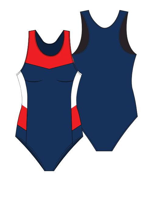 (b) SWIMSUIT GIRLS NAVY (KS3/KS4)