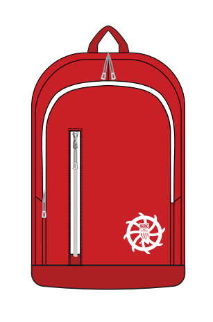LOWER SCHOOL BOOK BAG RED