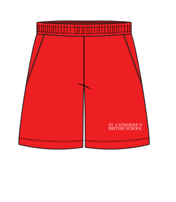 SPORTS CLUB SHORTS RED