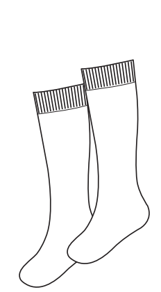 WHITE SOCKS