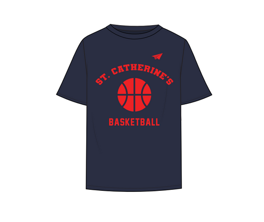 St Cats Baslketball Tee