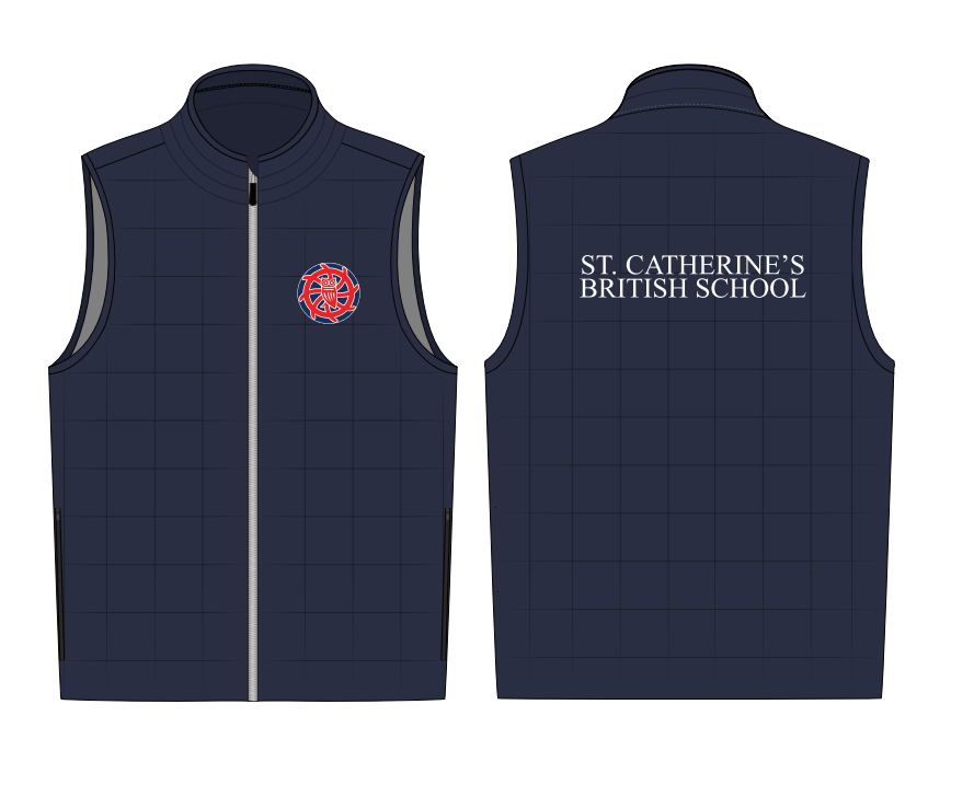 St Cats Quilted Vest