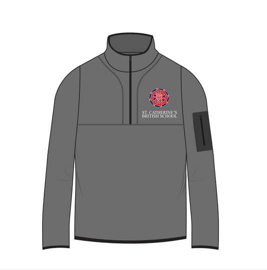St Cats 1/4 Zip Quick Dry Sport Top