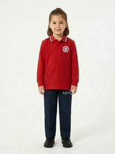 EYFS RED POLO LONG SLEEVE