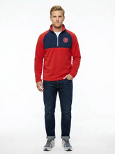 ST CATS 1/4 ZIP FLEECE JUMPER - UNISEX