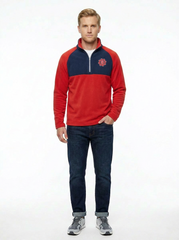 ST CATS 1/4 ZIP FLEECE JUMPER - UNISEX