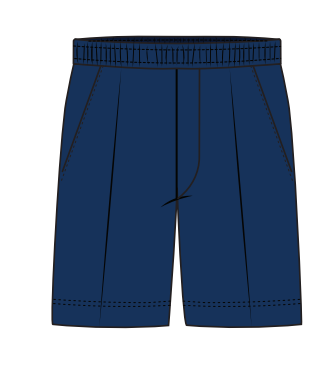 EYFS NAVY BLUE SHORTS (SIZE 2-6)