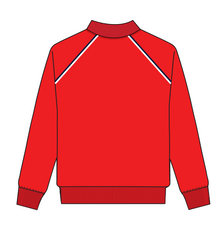 LOWER SCHOOL RED 1/4 ZIP JUMPER