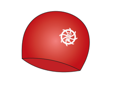 SWIM CAP RED - FOR SWIM CLUB