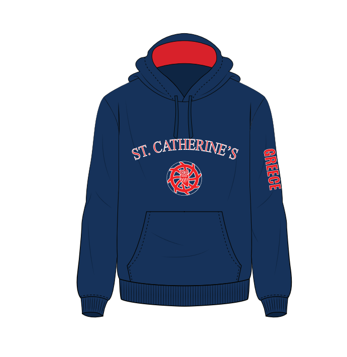 St Cats Hoody - Greece