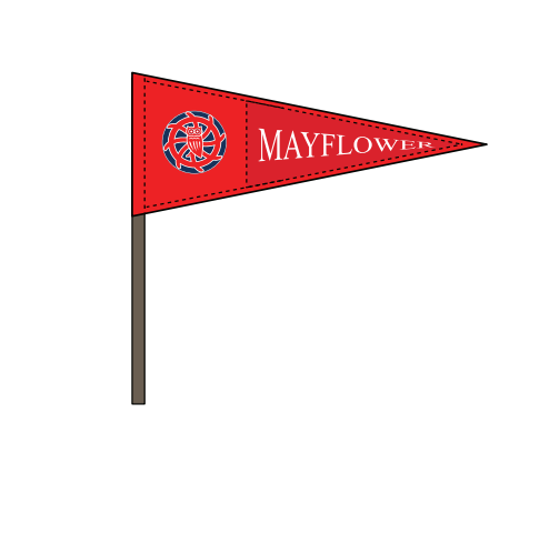St Cats Mayflower flag