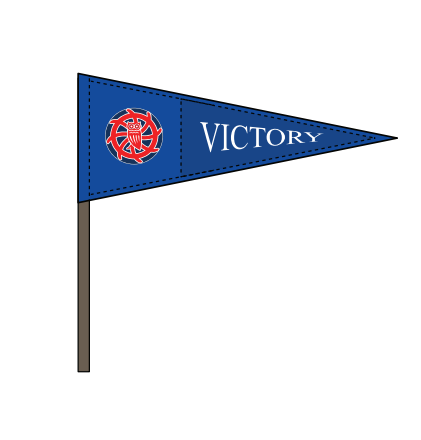 St Cats Vicotry flag