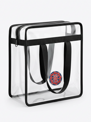 ZIP CLOSURE SEE-THROUGH SHOPPERS