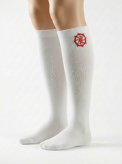 WHITE KNEE HIGH SOCKS - GIRLS