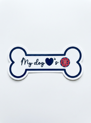 DOG STICKER